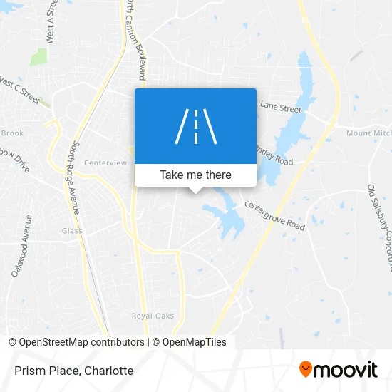 Prism Place map