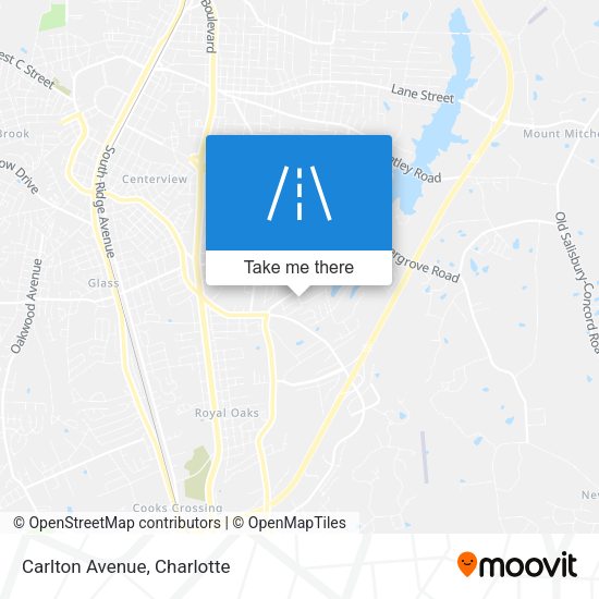 Mapa de Carlton Avenue