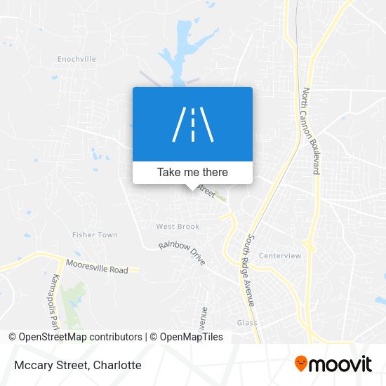 Mapa de Mccary Street