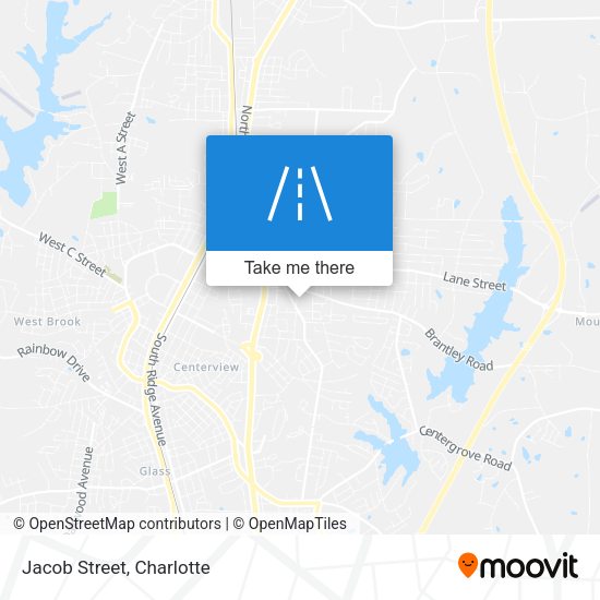 Mapa de Jacob Street
