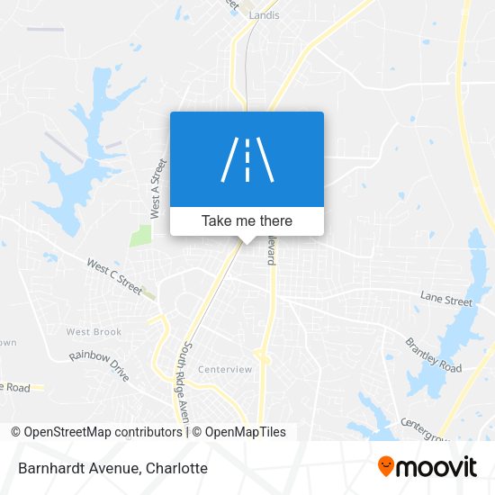 Barnhardt Avenue map