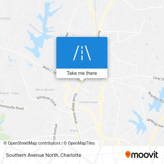 Southern Avenue North map