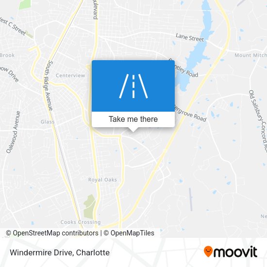 Mapa de Windermire Drive