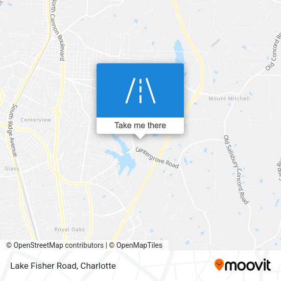 Mapa de Lake Fisher Road