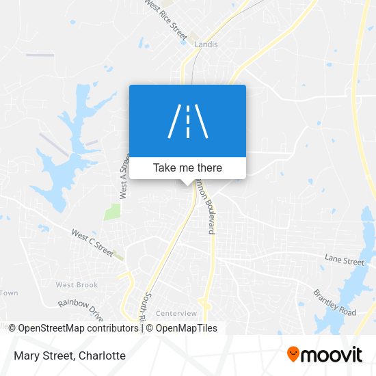 Mary Street map