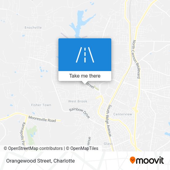Mapa de Orangewood Street