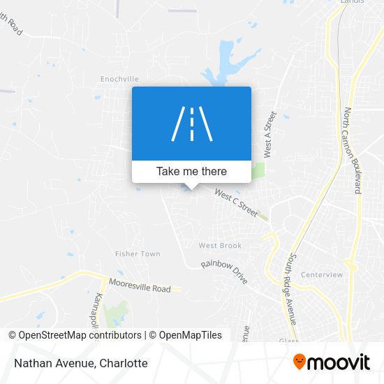Mapa de Nathan Avenue
