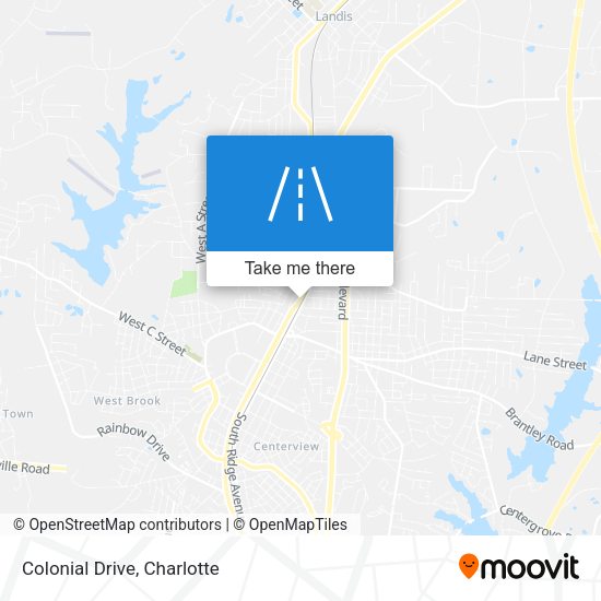 Mapa de Colonial Drive
