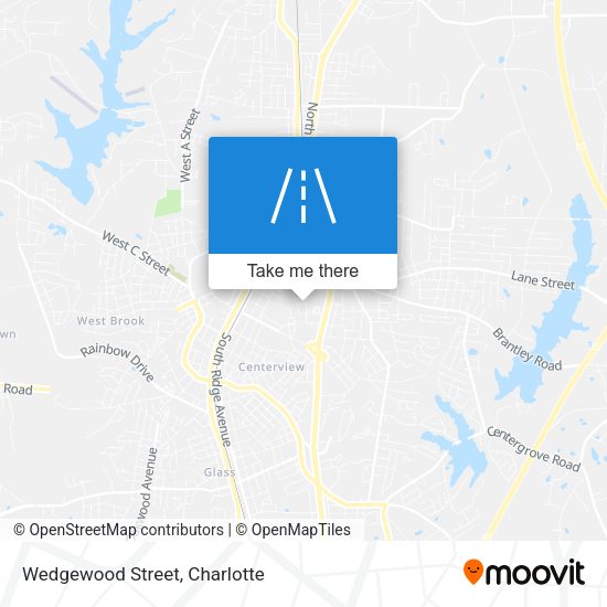 Mapa de Wedgewood Street