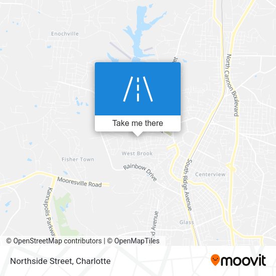Mapa de Northside Street
