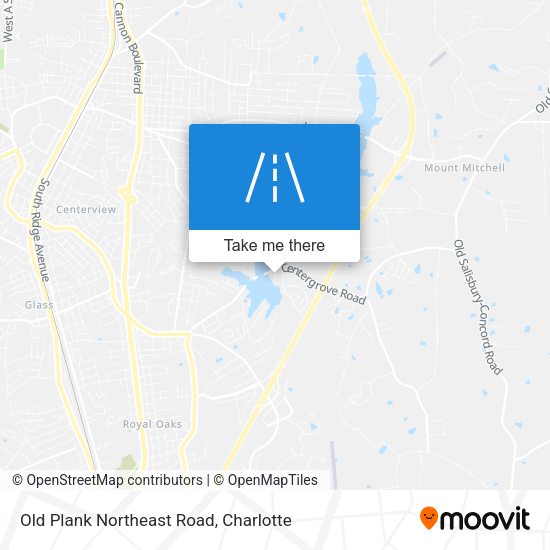 Old Plank Northeast Road map