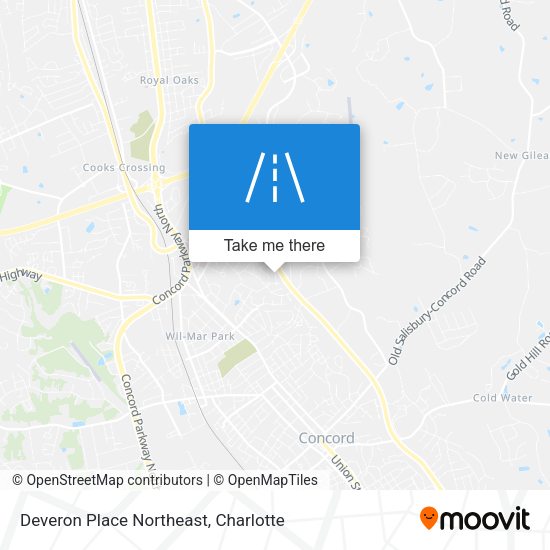 Deveron Place Northeast map