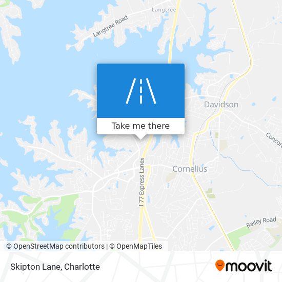 Mapa de Skipton Lane