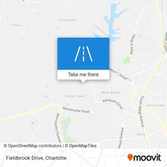 Mapa de Fieldbrook Drive