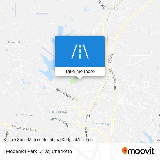 Mcdaniel Park Drive map