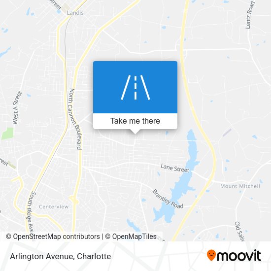 Mapa de Arlington Avenue