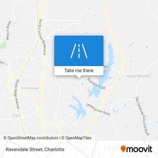 Mapa de Ravendale Street