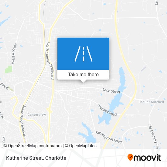Katherine Street map