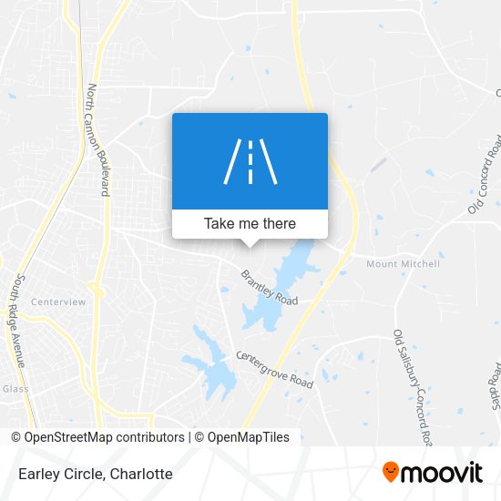 Mapa de Earley Circle