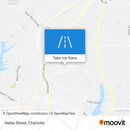 Mapa de Nellie Street