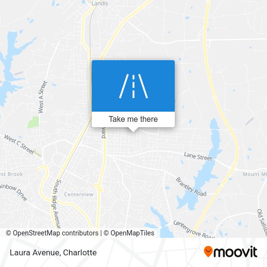 Mapa de Laura Avenue