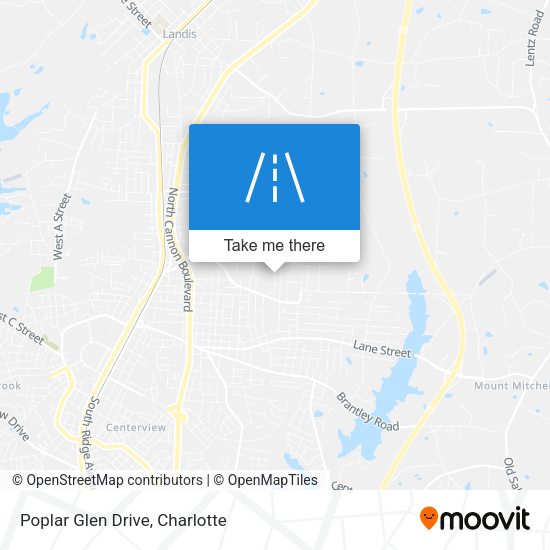 Mapa de Poplar Glen Drive