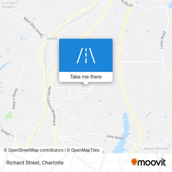 Mapa de Richard Street
