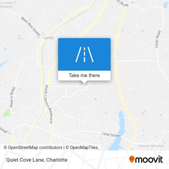 Mapa de Quiet Cove Lane