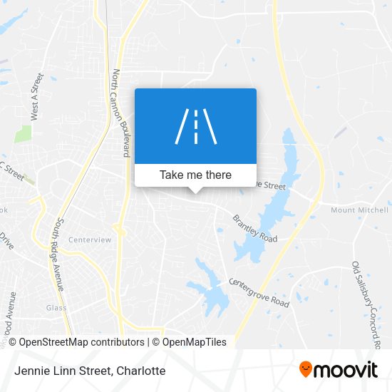 Mapa de Jennie Linn Street