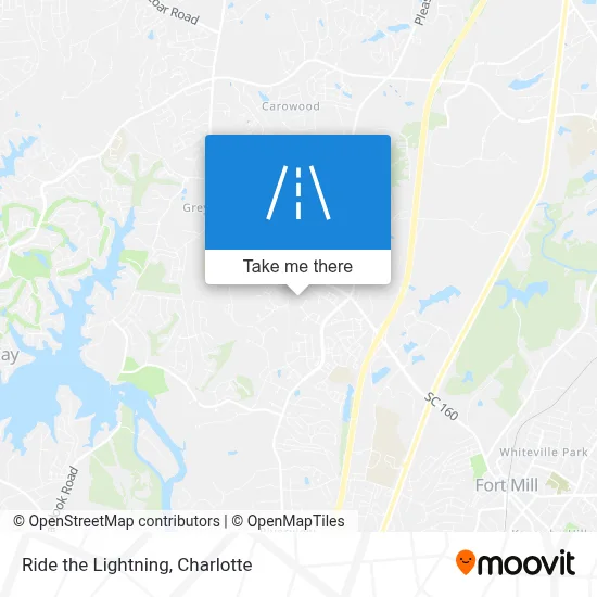 Ride the Lightning map
