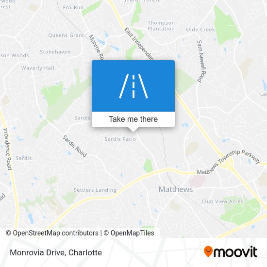 Mapa de Monrovia Drive