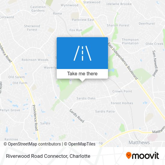Mapa de Riverwood Road Connector
