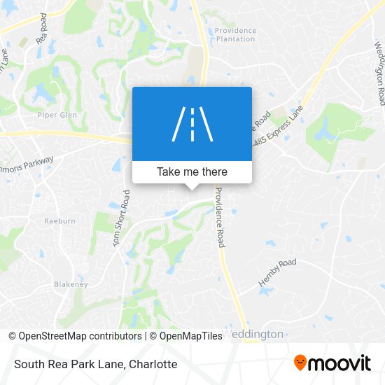 Mapa de South Rea Park Lane