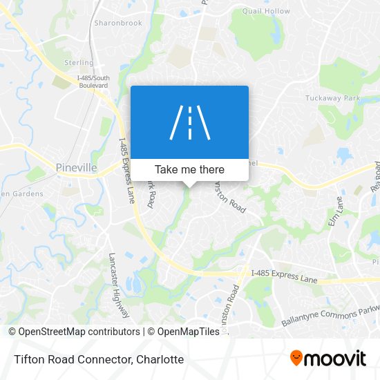 Tifton Road Connector map