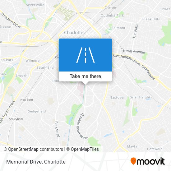 Mapa de Memorial Drive