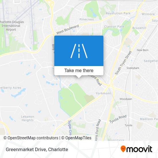 Greenmarket Drive map