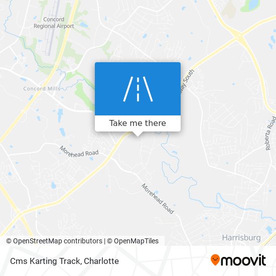 Cms Karting Track map