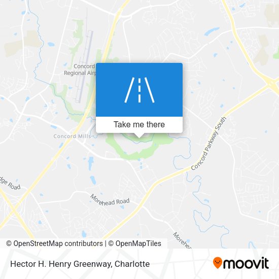 Hector H. Henry Greenway map