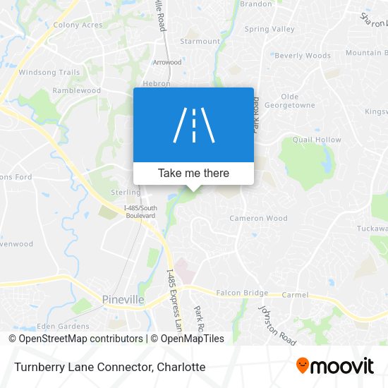 Turnberry Lane Connector map