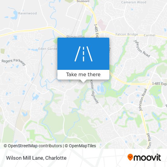 Wilson Mill Lane map