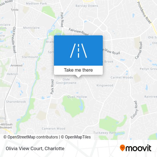 Olivia View Court map