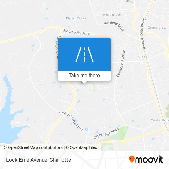 Lock Erne Avenue map