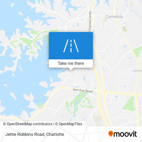 Mapa de Jettie Robbins Road