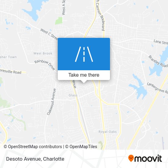 Desoto Avenue map