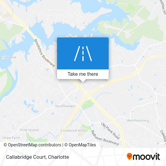 Mapa de Callabridge Court