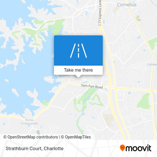Mapa de Strathburn Court