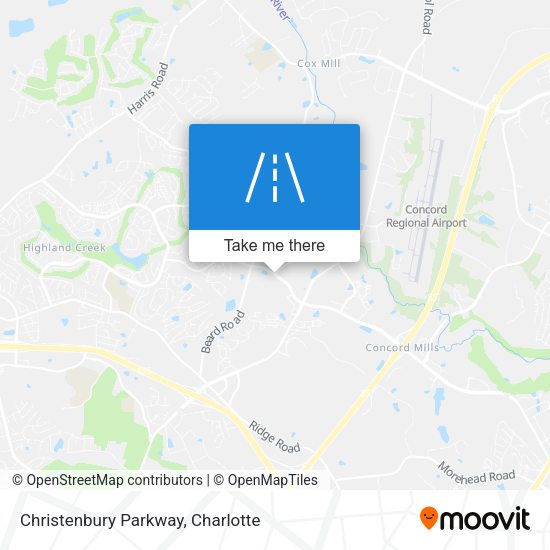 Christenbury Parkway map