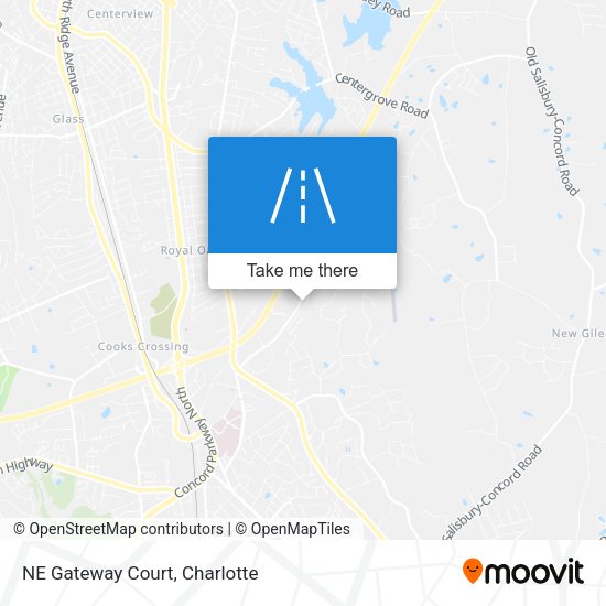 NE Gateway Court map