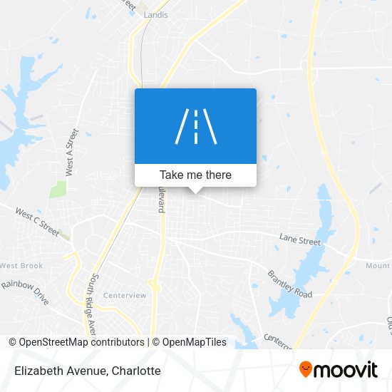 Elizabeth Avenue map