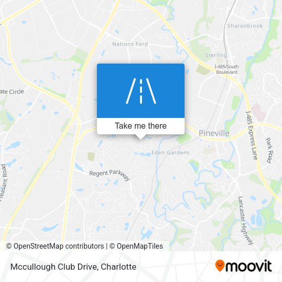 Mccullough Club Drive map